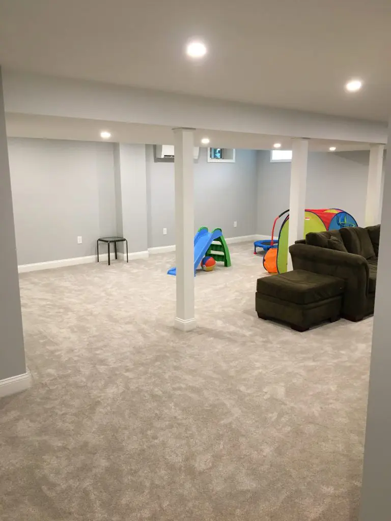 Ayer D basement A Basement Finishing in Ayer, MA