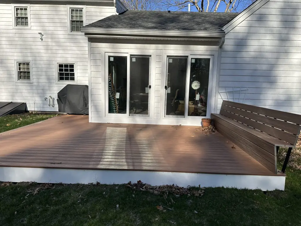Chelmsford H deck A Deck in Chelmsford, MA