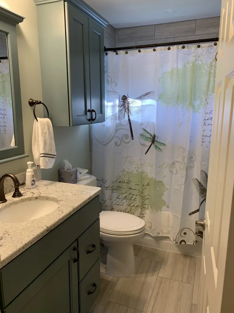 Chelmsford L bathroom A(1) Bathroom in Chelmsford, MA