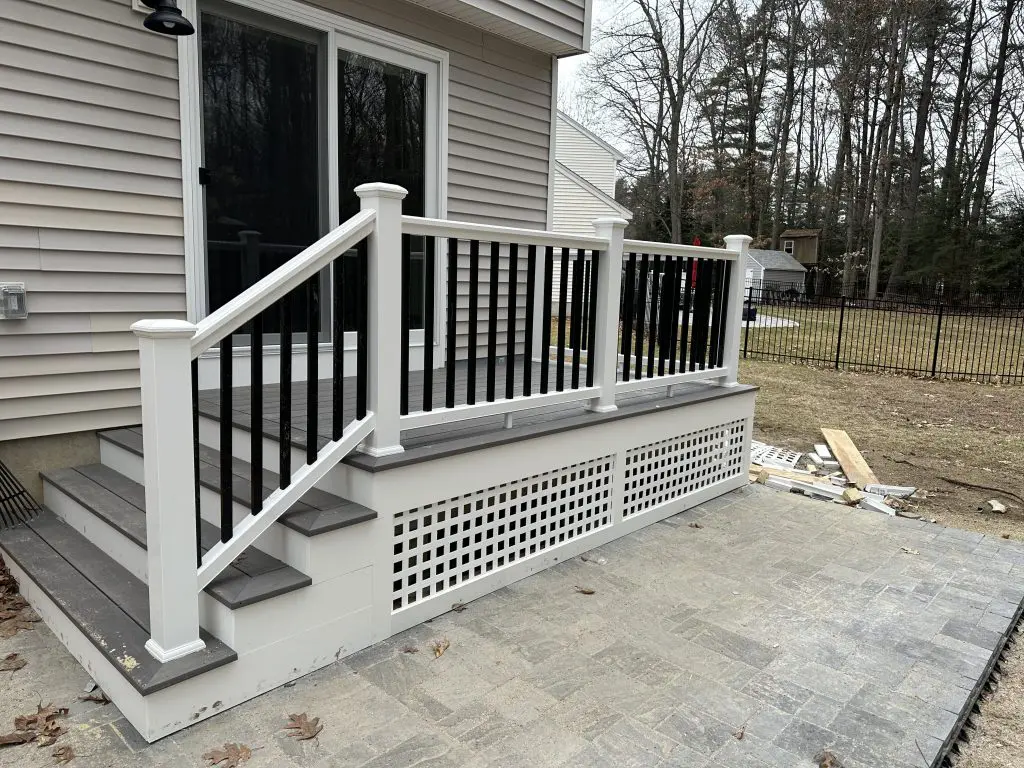 Hudson NH F deck Deck in Hudson, MA