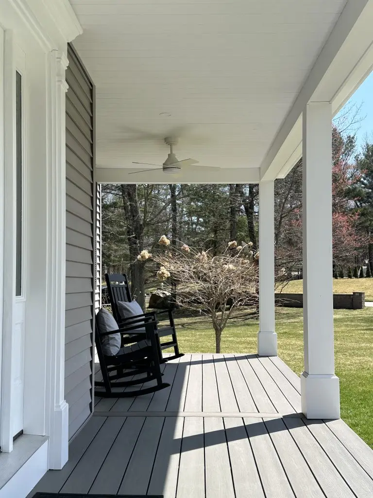 Nashua K farmers porch A Deck in Nashua, NH