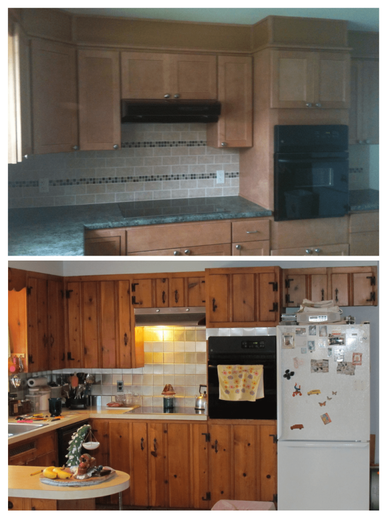 Fitchburg kitchen (Before_After) Fitchburg kitchen (Before/After)