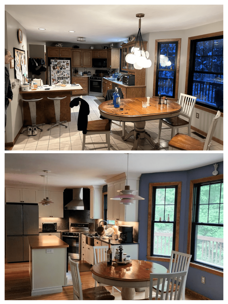 Groton M Kitchen (Before/After) Groton M Kitchen (Before/After)