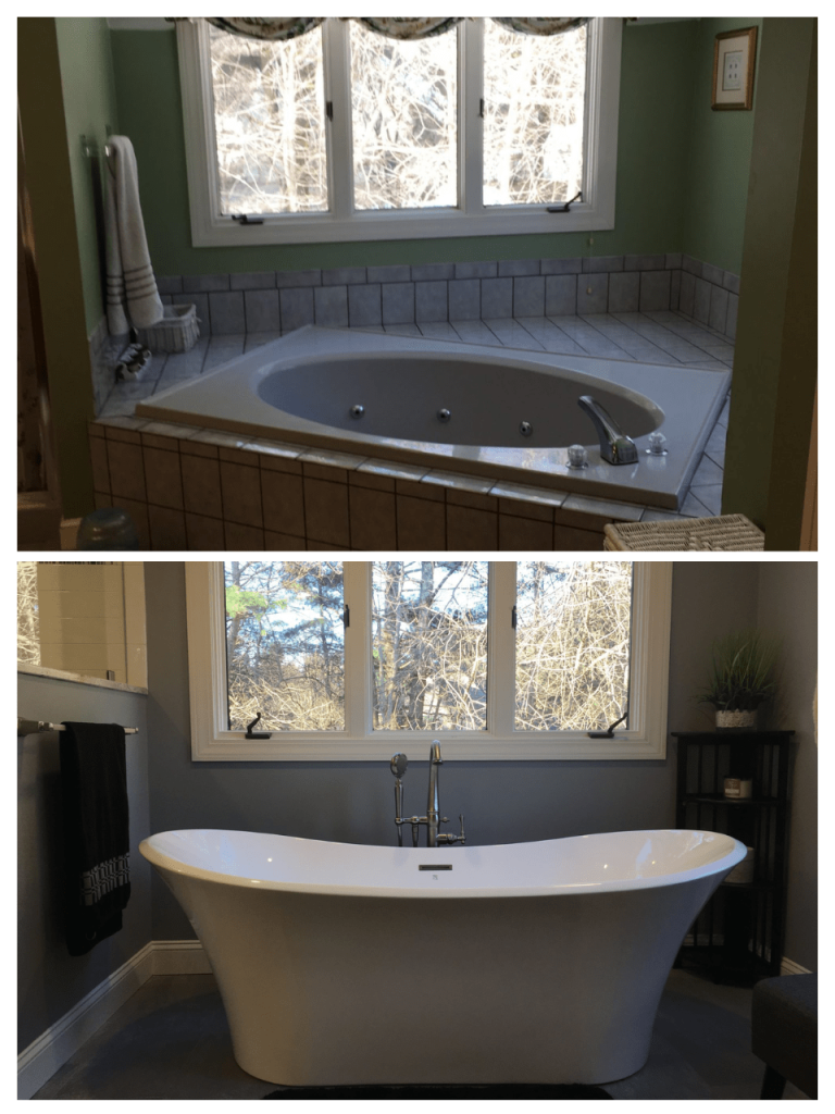 Westford O Bathroom 1 (Before/After) Westford O Bathroom 1 (Before/After)