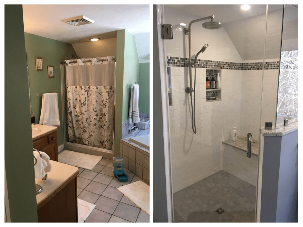 Westford O Bathroom 2 (Before/After) Westford O Bathroom 2 (Before/After)